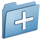 Blue New Icon 128x128 png